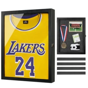 Large Jersey Display Case Shadow Box Frame 13" x 17" for Keepsakes
